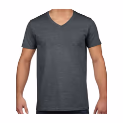 Gildan - T-shirt SOFTSTYLE - Adulte (Gris foncé chiné)