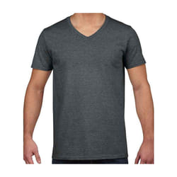 Gildan - T-shirt SOFTSTYLE - Adulte (Gris foncé chiné)