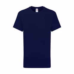 Fruit of the Loom - T-shirt ICONIC - Enfant (Bleu marine foncé)