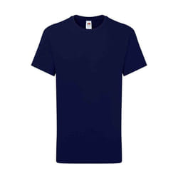 Fruit of the Loom - T-shirt ICONIC - Enfant (Bleu marine foncé)
