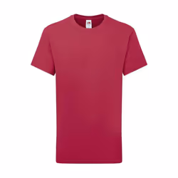Fruit of the Loom - T-shirt ICONIC - Enfant (Canneberge)