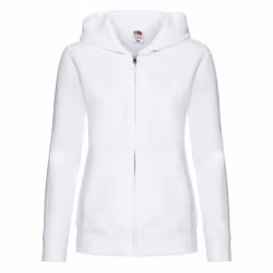 Fruit of the Loom - Sweat à capuche PREMIUM - Femme (Blanc) - XXL