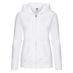 Fruit of the Loom - Sweat à capuche PREMIUM - Femme (Blanc) - XXL