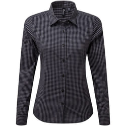 Premier - Chemisier MAXTON - Femme (Gris acier / Noir)