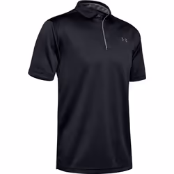 Under Armour - Polo TECH - Homme (Noir / Graphite)