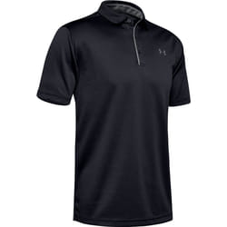 Under Armour - Polo TECH - Homme (Noir / Graphite)