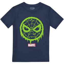 Spider-Man - T-shirt LO-GOO - Enfant (Bleu marine)