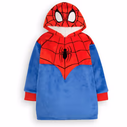Spider-Man - Sweat à capuche couverture - Garçon (Bleu / Rouge)