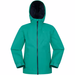 Mountain Warehouse - Veste imperméable TORRENT - Enfant (Vert) - 3/4 ans