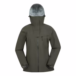 Mountain Warehouse - Veste imperméable ARLBERG - Femme (Kaki foncé)
