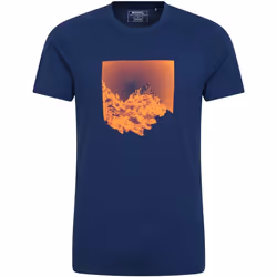 Mountain Warehouse - T-shirt - Homme (Bleu marine)