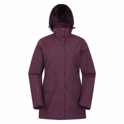 Mountain Warehouse - Veste imperméable GLACIAL EXTREME - Femme (Bordeaux)