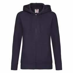 Fruit of the Loom - Veste à capuche - Femme (Bleu marine foncé)