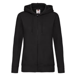 Fruit of the Loom - Veste à capuche - Femme (Noir)