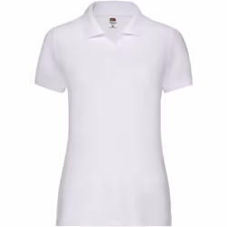 Fruit of the Loom - Polo - Femme (Blanc)