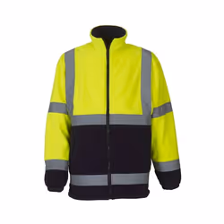 Yoko - Veste polaire - Adulte (Jaune / Bleu marine)