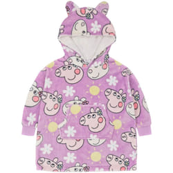 Peppa Pig - Sweat à capuche couverture - Fille (Rose)
