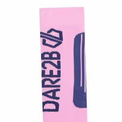 Dare 2B - Chaussettes de ski - Enfant (Rose pâle / Denim sombre)