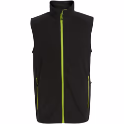 Regatta - Veste sans manches NAVIGATE - Homme (Noir / Vert citron)