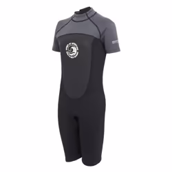 Regatta - Combinaison de plongée SHORTY - Femme - Taille 38-40 FR (Gris foncé / Noir)