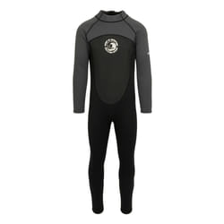 Regatta - Combinaison de plongée GRIPPY - Homme - Taille L-XL (Noir / Gris foncé / Blanc)