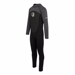 Regatta - Combinaison de plongée GRIPPY - Homme - Taille L-XL (Noir / Gris foncé / Blanc)