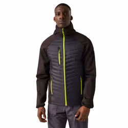 Regatta - Veste hybride NAVIGATE - Homme (Noir / Vert citron)
