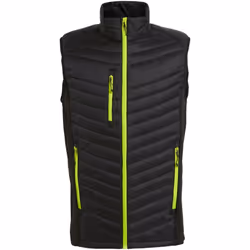 Regatta - Veste sans manches NAVIGATE - Homme (Noir / Vert citron)