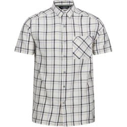 Regatta - Chemise MINDANO - Homme (Gris argenté / Cendre / Blanc / Guimauve)