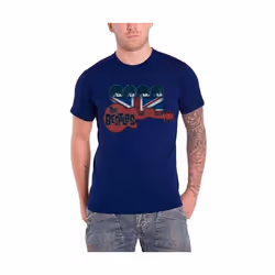 The Beatles - T-shirt - Adulte (Bleu marine)