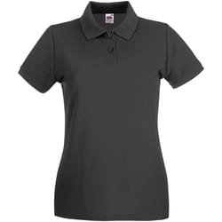 Fruit of the Loom - Polo PREMIUM - Femme (Graphite clair)