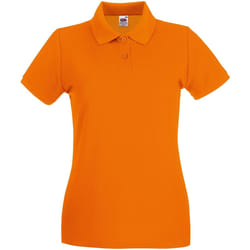Fruit of the Loom - Polo PREMIUM - Femme (Orange)