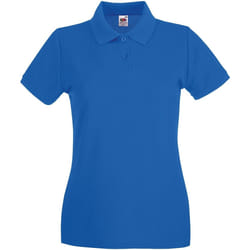 Fruit of the Loom - Polo PREMIUM - Femme (Bleu roi)