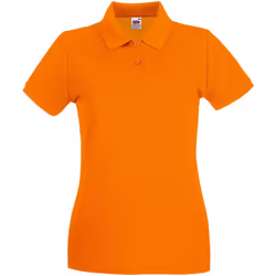Fruit of the Loom - Polo PREMIUM - Femme (Orange)