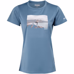 Regatta - T-shirt FINGAL - Femme (Bleu)
