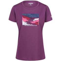 Regatta - T-shirt FINGAL - Femme (Violet)