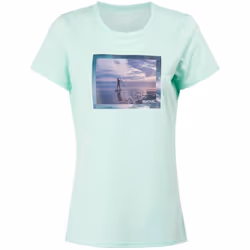 Regatta - T-shirt FINGAL - Femme (Turquoise délavé)