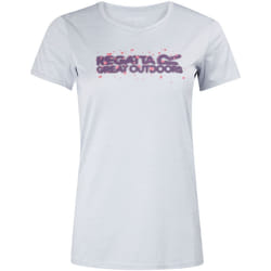 Regatta - T-shirt FINGAL - Femme (Gris pâle)