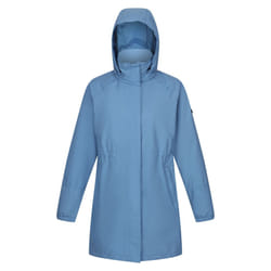 Regatta - Veste imperméable SAGANO - Femme (Bleu / Blanc)