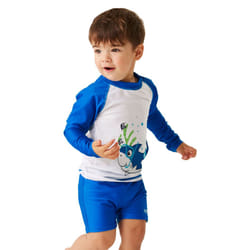 Regatta - Ensemble de bain anti-irritation - Enfant (Bleu)