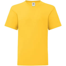 Fruit of the Loom - T-shirt ICONIC - Enfant (Tournesol)