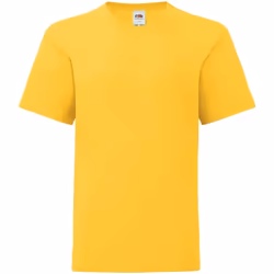 Fruit of the Loom - T-shirt ICONIC - Enfant (Tournesol)