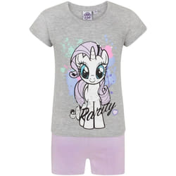 My Little Pony - Ensemble de pyjama court - Enfant (Gris / Lilas)