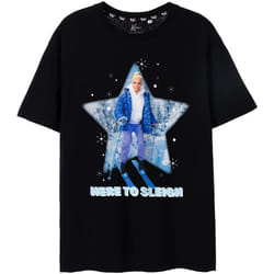 Barbie - T-shirt HERE TO SLEIGH - Homme (Noir)