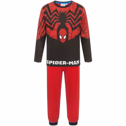 Spider-Man - Ensemble de pyjama long - Garçon (Rouge / Noir)