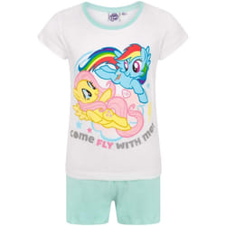 My Little Pony - Ensemble de pyjama court COME FLY WITH ME - Fille (Blanc)