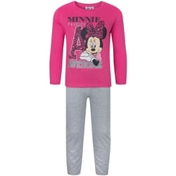 Disney - Ensemble de pyjama long - Enfant (Rose / Gris)