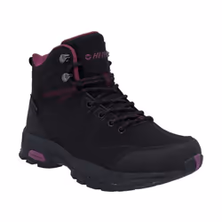Hi-Tec - Bottines JACKDAW - Femme (Noir / Bordeaux)