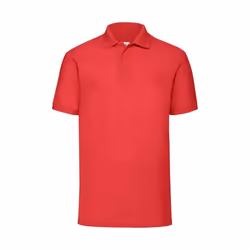 Fruit of the Loom - Polo 65/35 - Homme (Rouge)