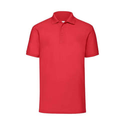 Fruit of the Loom - Polo 65/35 - Homme (Rouge)